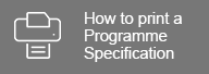 How to print a programme specification: